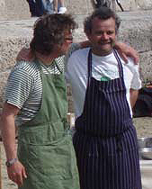 Mark Hix and Hugh Fearnley-Whittingstall