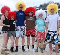 Entrants in the Rotary Club of Lyme Regis 'Lyme Lunge'