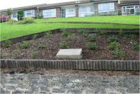 The site of the newly tidied Polish War Memorial in Anning Road